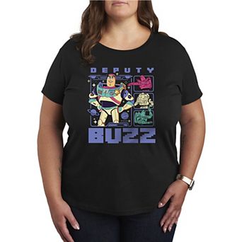 Women's Plus Disney / Pixar's Toy Story 5 Deputy Buzz Graphic Tee