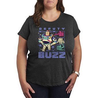 Women's Plus Disney / Pixar's Toy Story 5 Deputy Buzz Graphic Tee