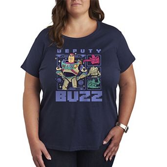 Women's Plus Disney / Pixar's Toy Story 5 Deputy Buzz Graphic Tee