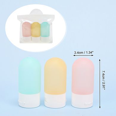 PP Travel Portable Container Set 1.06oz 3 Pcs