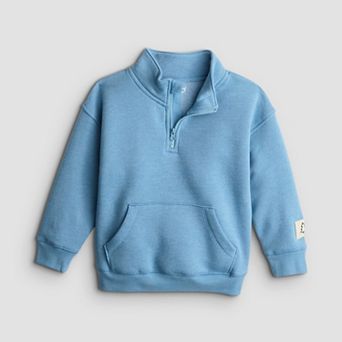 Baby & Toddler Boy Jumping Beans® Fleece Quarter Zip Pullover