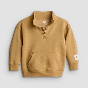 Baby & Toddler Boy Jumping Beans® Fleece Quarter Zip Pullover