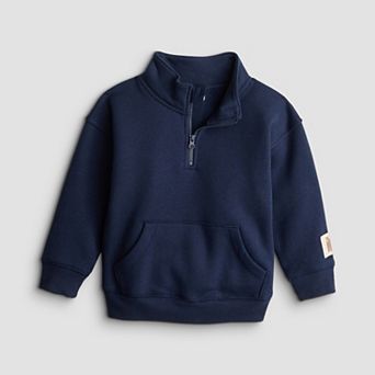 Baby & Toddler Boy Jumping Beans® Fleece Quarter Zip Pullover