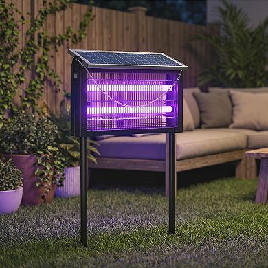 Outsunny Solar Zapper Outdoor Zapper with 14ft Cord