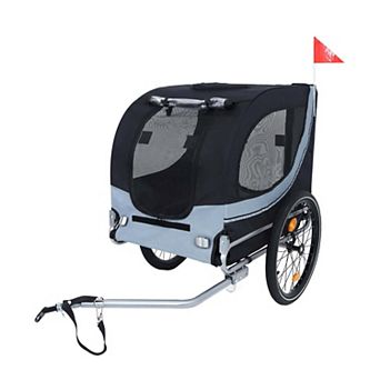 100LB Capacity All-Terrain Dog Bike Trailer