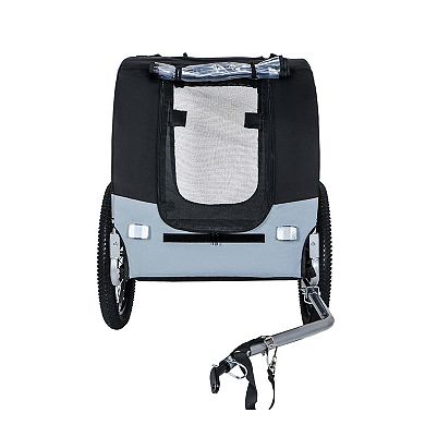 100LB Capacity All-Terrain Dog Bike Trailer