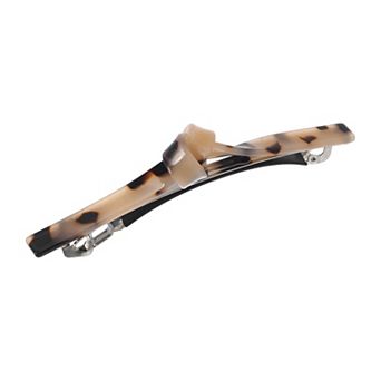 Fashion Elegant Hair Clip 1 pc Beige Black