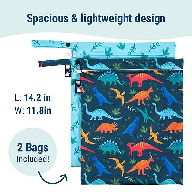 Jurassic Dinosaurs Wet Bag Set
