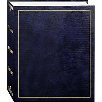 Photo Albums Magnetic Self-Stick 3-Ring Photo Album 100 Pages (50 Sheets)