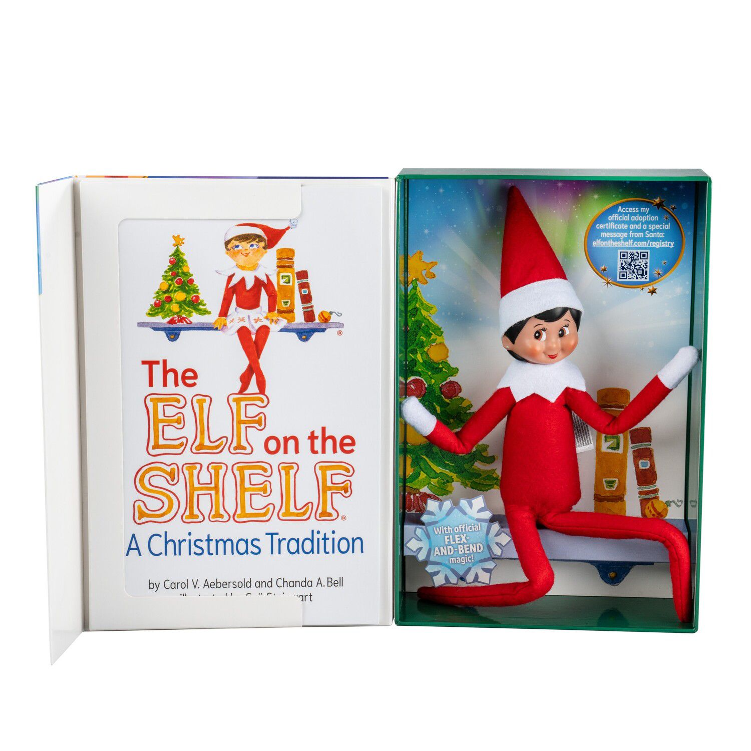 Детские куклы The Elf on the Shelf Girl Posing Power Activity Set — фото 2
