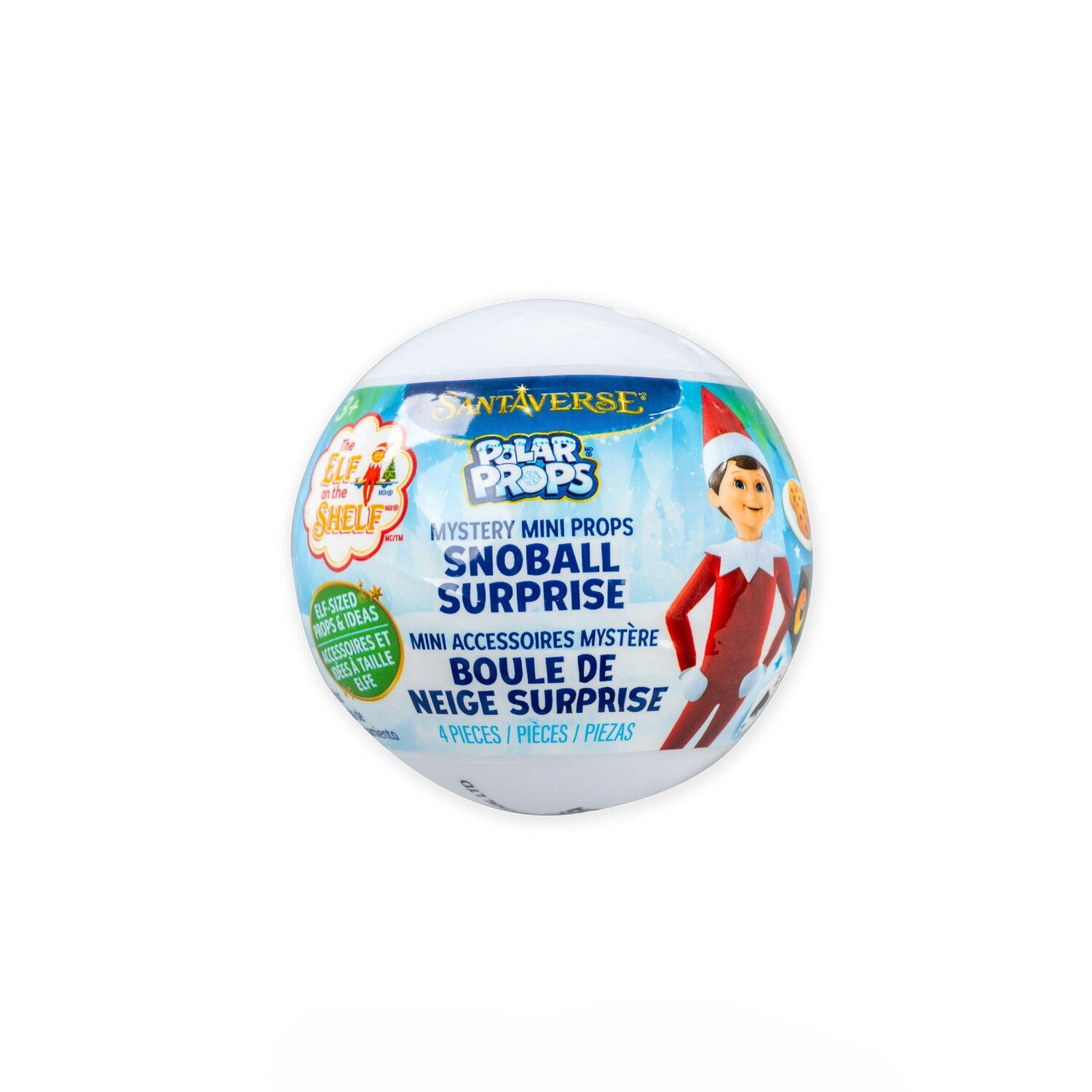Детские куклы The Elf on the Shelf Polar Props 4 pc Mini Props Snoball Surprise - Styles May Vary — фото 1