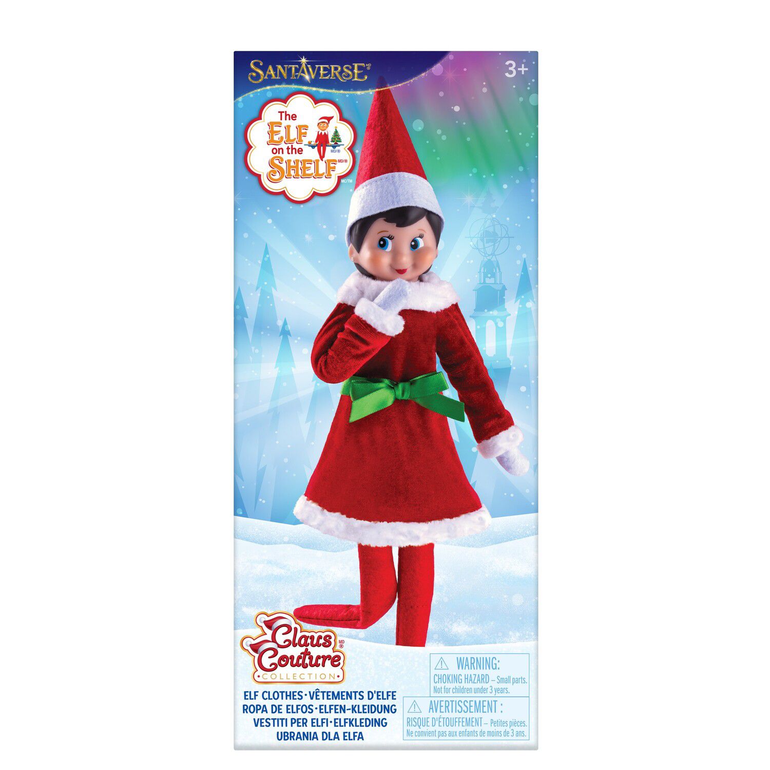 Детское платье The Elf on the Shelf Claus Couture Sleighing as Santa