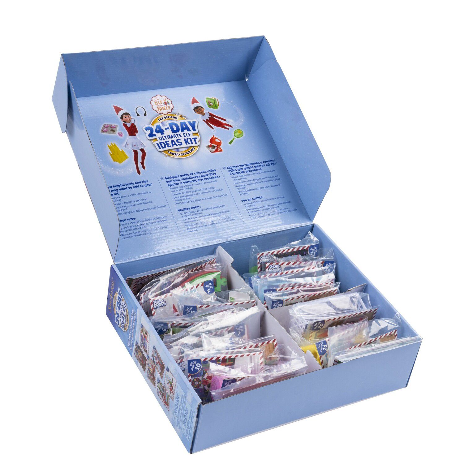 Детские куклы The Elf on the Shelf 24-Day Ultimate Elf Ideas Kit with 100 pc — фото 2