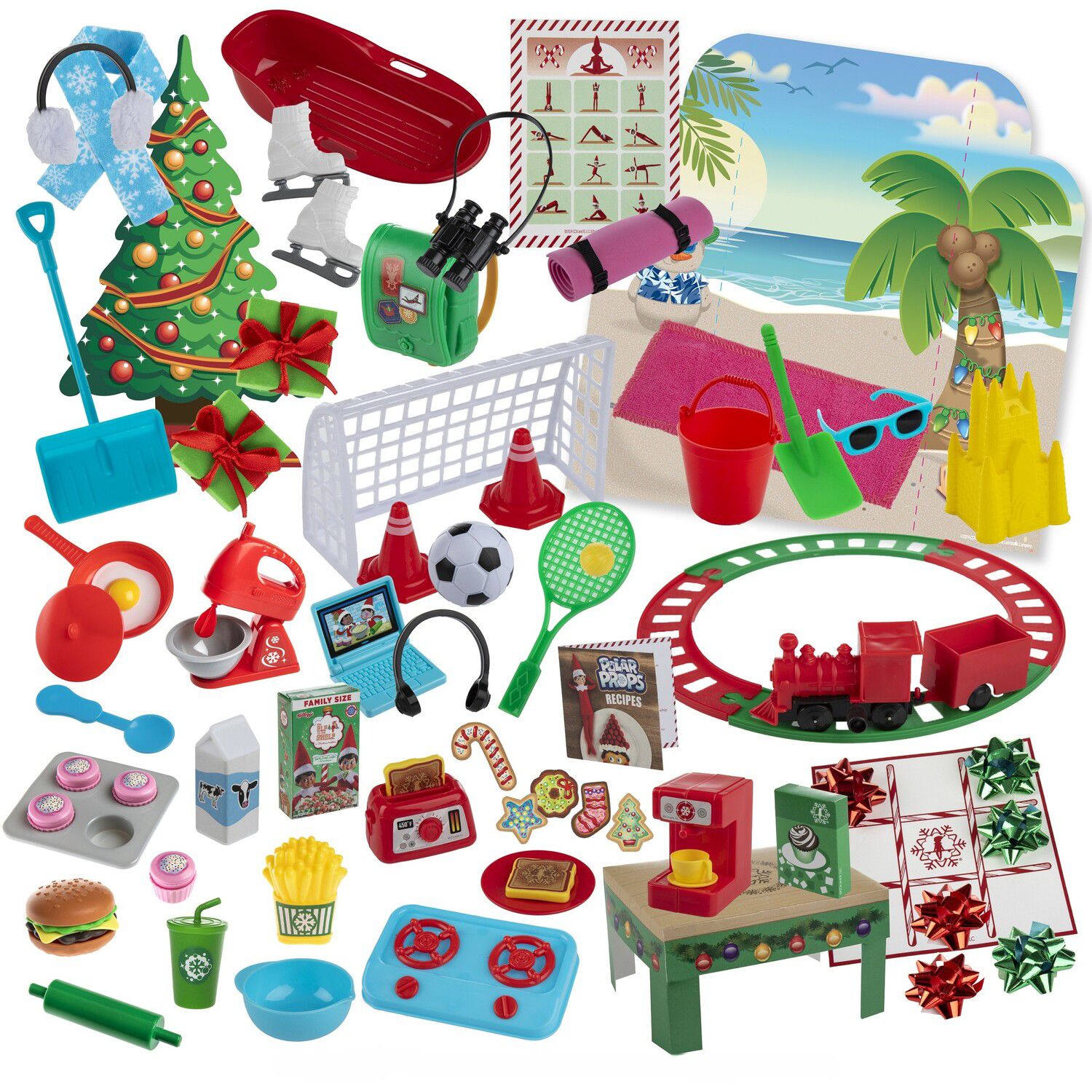 Детские куклы The Elf on the Shelf 24-Day Ultimate Elf Ideas Kit with 100 pc — фото 3