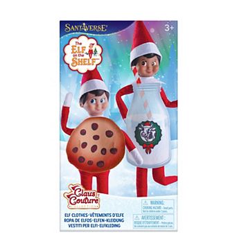 The Elf on the Shelf® Claus Couture Bestie Bundle Costume Set - Milk & Cookies