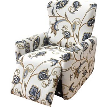 Great Ambitions 4 pc Stretch Recliner Slipcover Set, Printed, Furniture Protector