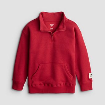 Boys 4-12 Jumping Beans® Fleece Quarter Zip Pocket Pullover