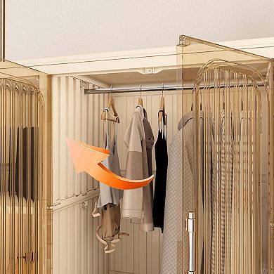 Portable Wardrobe Closet Organizer for Clothes