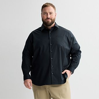 Big & Tall Apt. 9® Wrinkle-Free Dress Shirt