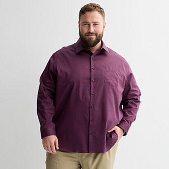 Big & Tall Apt. 9® Wrinkle-Free Dress Shirt