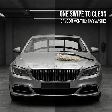 Wax-Treated Car Duster for Instant Dust Removal, No Scratches Safe & Easy