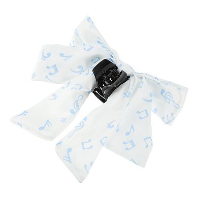 Musical Note Bow Hair Clip 1 Pc