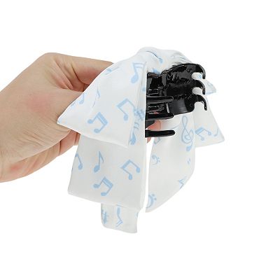 Musical Note Bow Hair Clip 1 Pc