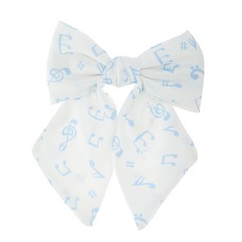 Musical Note Bow Hair Clip 1 pc