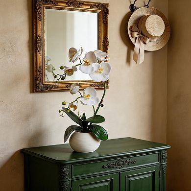 Kaelin Home Fake Orchids with Vase