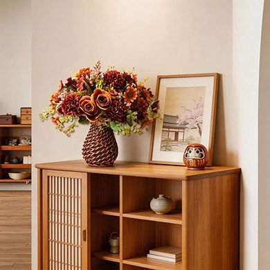 Kaelin Home Artificial Faux Flowers in Vase
