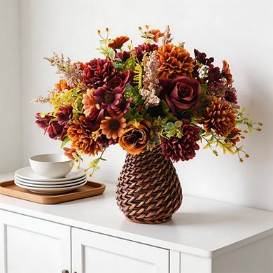 Kaelin Home Artificial Faux Flowers in Vase