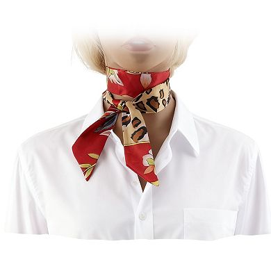 Flower Leopard Scarf Headband for Women 1 Pc
