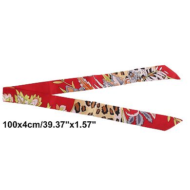 Flower Leopard Scarf Headband for Women 1 Pc