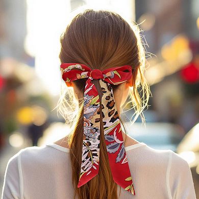Flower Leopard Scarf Headband for Women 1 Pc