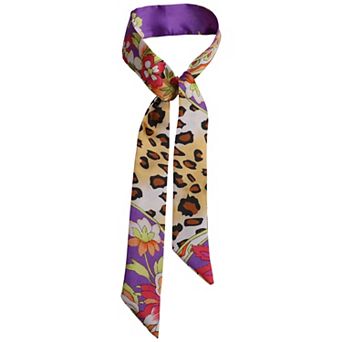 Flower Leopard Scarf Headband for Women 1 pc