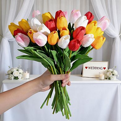 Kaelin Home Fake Flowers Tulips