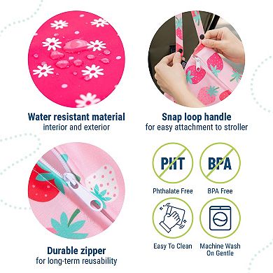 Strawberry Patch Wet Bag Set