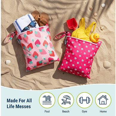 Strawberry Patch Wet Bag Set