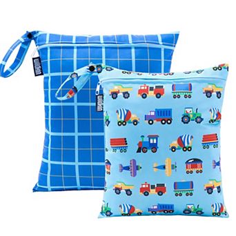 Trains, Planes & Trucks Wet Bag Set