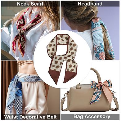 Flower Print Scarf Headband for Women 1 Pc