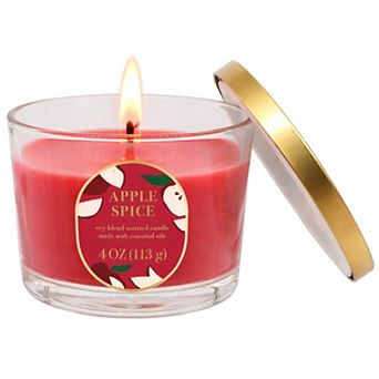 Sonoma Goods For Life® Apple Spice Soy Blend Scented 4-oz. Candle Jar