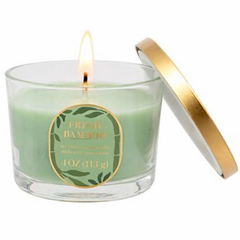 Sonoma Goods For Life® Fresh Bamboo Soy Blend Scented 4-oz. Candle Jar