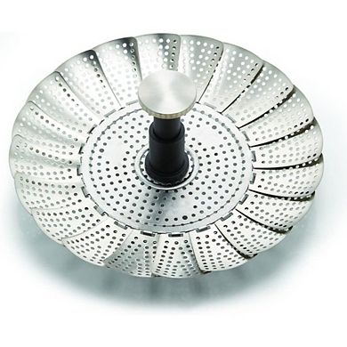 Great Ambitions Universal Steamer Basket, 10-Inch, Stainless Steel