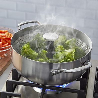 Great Ambitions Universal Steamer Basket, 10-Inch, Stainless Steel