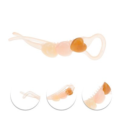 Fashion Heart Beads Hair Clips for Home 1 Pc