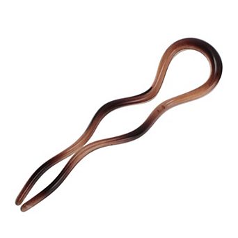 Wave U-shaped Hair Pin for Women 4.92"x1.38" 1 pc