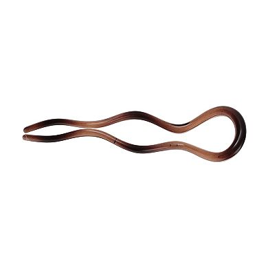 Wave U-shaped Hair Pin for Women 4.92"x1.38" 1 Pc