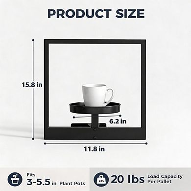 Kaelin Home Plant Stand Indoor Wall Decor