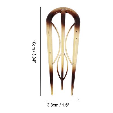 U-shaped Hair Pin 1 Pc 3.94"x1.50"
