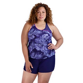 Plus Size ZeroXposur Highline Tankini Swimsuit Top